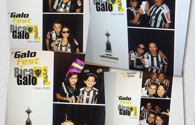 EVENTO GALO ATLETICO MG ATLETICO GALOFEST CAMPEAO CABINE KBINE TOTEM FOTO INSTANTANEA IPIXX BH BELO HORIZONTE MG MINAS MAIO 2018