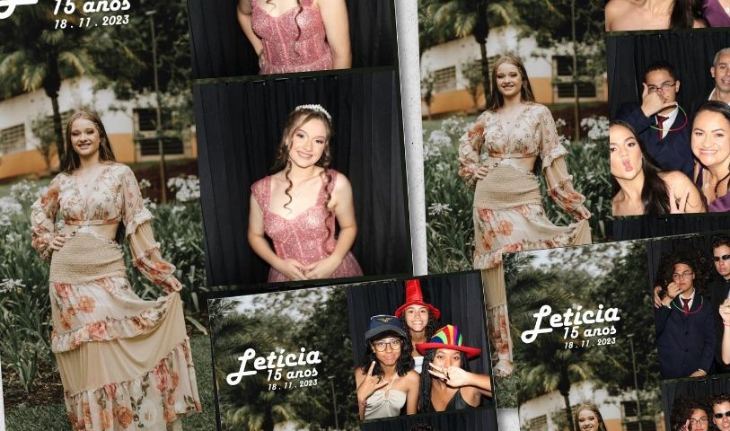 15 ANOS LETICIA DEBUTANTE ANIVERSARIO EVENTO IPIXX CABINE TOTEM DE FOTOS NA HORA BH BELO HORIZONTE MG DEZEMBRO 2023