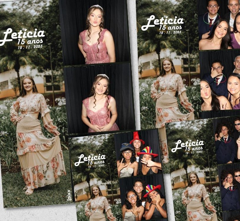 15 ANOS LETICIA DEBUTANTE ANIVERSARIO EVENTO IPIXX CABINE TOTEM DE FOTOS NA HORA BH BELO HORIZONTE MG DEZEMBRO 2023